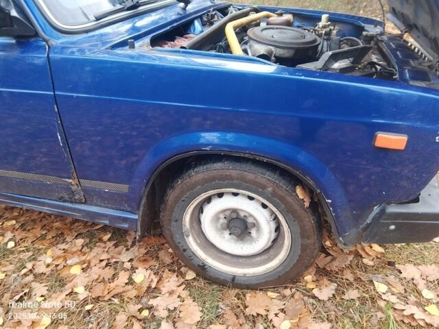 Синий ВАЗ 2107, объемом двигателя 1.3 л и пробегом 303 тыс. км за 595 $, фото 7 на Automoto.ua