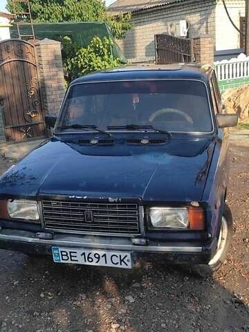 Синій ВАЗ 2107, об'ємом двигуна 1.5 л та пробігом 1000 тис. км за 594 $, фото 9 на Automoto.ua