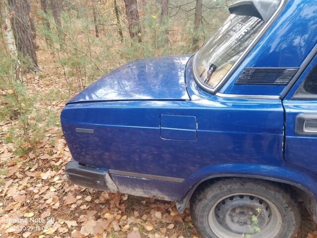 Синий ВАЗ 2107, объемом двигателя 1.3 л и пробегом 303 тыс. км за 595 $, фото 10 на Automoto.ua