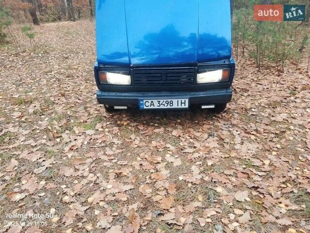 Синий ВАЗ 2107, объемом двигателя 1.3 л и пробегом 303 тыс. км за 595 $, фото 4 на Automoto.ua