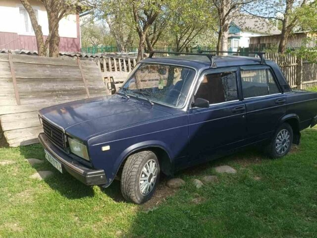 Синий ВАЗ 2107, объемом двигателя 0 л и пробегом 12 тыс. км за 716 $, фото 2 на Automoto.ua