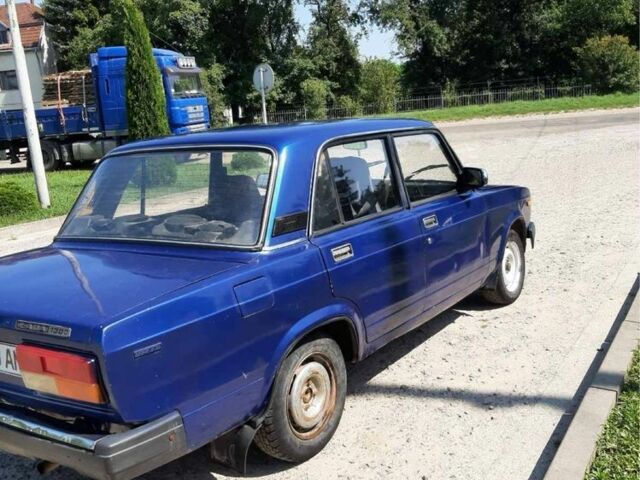 Синій ВАЗ 2107, об'ємом двигуна 1.3 л та пробігом 100 тис. км за 550 $, фото 1 на Automoto.ua