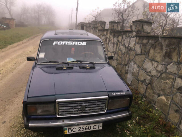 Синий ВАЗ 2107, объемом двигателя 0 л и пробегом 256 тыс. км за 450 $, фото 2 на Automoto.ua