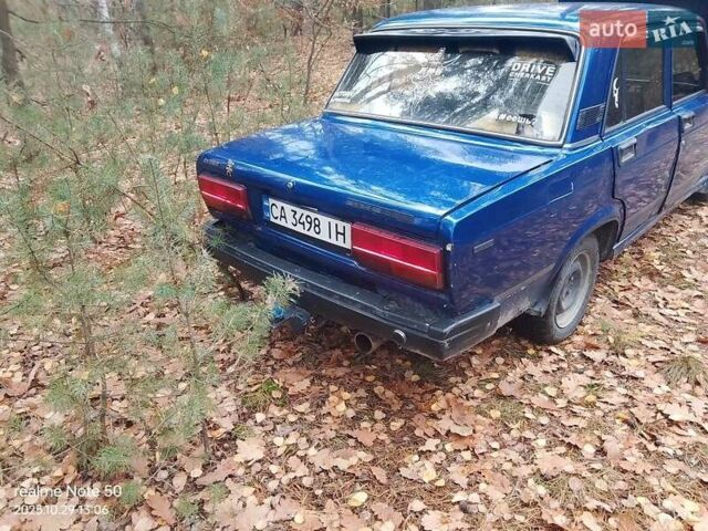 Синий ВАЗ 2107, объемом двигателя 1.3 л и пробегом 303 тыс. км за 595 $, фото 10 на Automoto.ua