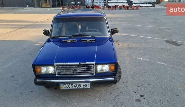 ВАЗ 2107 1988 в Каменце-Подольском на Automoto.ua Синий ВАЗ 2107, объемом двигателя 1.5 л и пробегом 380 тыс. км за 1650 $, фото 10 на Automoto.ua