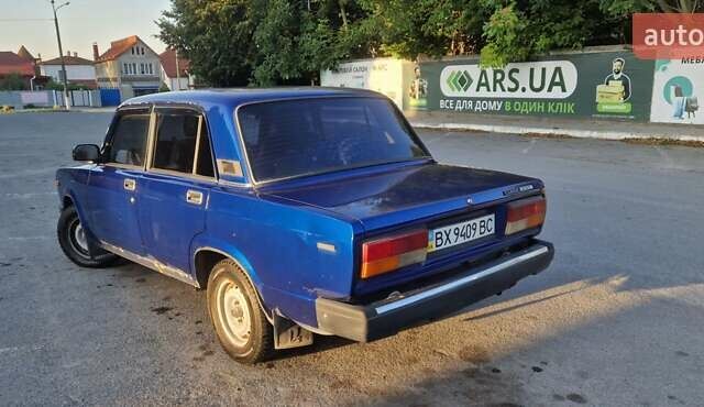ВАЗ 2107 1988 в Каменце-Подольском на Automoto.ua Синий ВАЗ 2107, объемом двигателя 1.5 л и пробегом 380 тыс. км за 1650 $, фото 8 на Automoto.ua