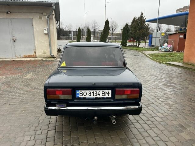 Синий ВАЗ 2107, объемом двигателя 1.5 л и пробегом 200 тыс. км за 699 $, фото 4 на Automoto.ua