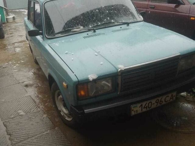 Синий ВАЗ 2107, объемом двигателя 1.5 л и пробегом 250 тыс. км за 850 $, фото 3 на Automoto.ua