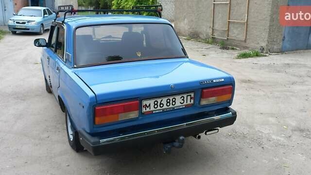 Синий ВАЗ 2107, объемом двигателя 1.5 л и пробегом 168 тыс. км за 900 $, фото 7 на Automoto.ua