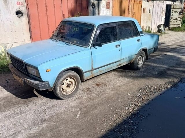 Синій ВАЗ 2107, об'ємом двигуна 1.5 л та пробігом 200 тис. км за 450 $, фото 1 на Automoto.ua