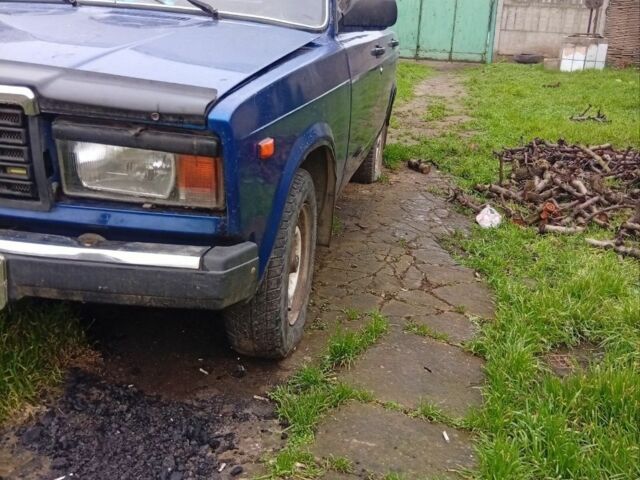 Синий ВАЗ 2107, объемом двигателя 1.5 л и пробегом 95 тыс. км за 1181 $, фото 3 на Automoto.ua