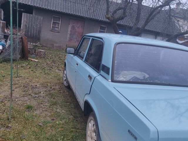 Синий ВАЗ 2107, объемом двигателя 5 л и пробегом 111 тыс. км за 950 $, фото 2 на Automoto.ua