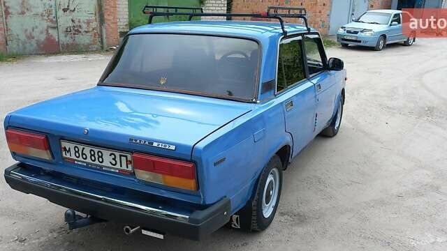 Синий ВАЗ 2107, объемом двигателя 1.5 л и пробегом 168 тыс. км за 900 $, фото 6 на Automoto.ua