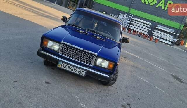 ВАЗ 2107 1988 в Каменце-Подольском на Automoto.ua Синий ВАЗ 2107, объемом двигателя 1.5 л и пробегом 380 тыс. км за 1650 $, фото 11 на Automoto.ua