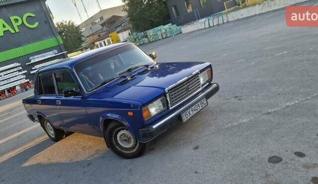 ВАЗ 2107 1988 в Каменце-Подольском на Automoto.ua Синий ВАЗ 2107, объемом двигателя 1.5 л и пробегом 380 тыс. км за 1650 $, фото 12 на Automoto.ua