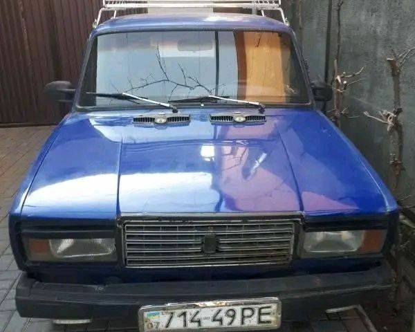 Синій ВАЗ 2107, об'ємом двигуна 1.5 л та пробігом 1000 тис. км за 363 $, фото 1 на Automoto.ua