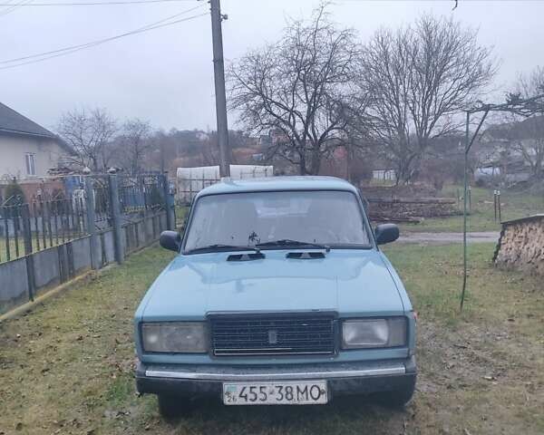 Синий ВАЗ 2107, объемом двигателя 5 л и пробегом 111 тыс. км за 950 $, фото 6 на Automoto.ua