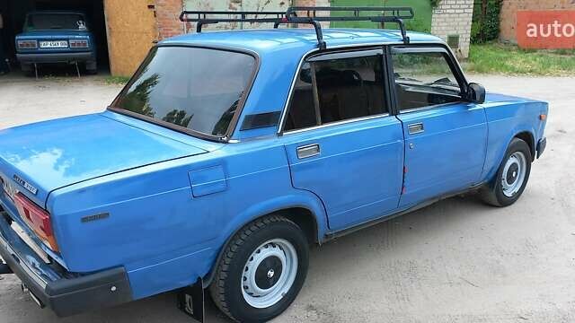 Синий ВАЗ 2107, объемом двигателя 1.5 л и пробегом 168 тыс. км за 900 $, фото 5 на Automoto.ua