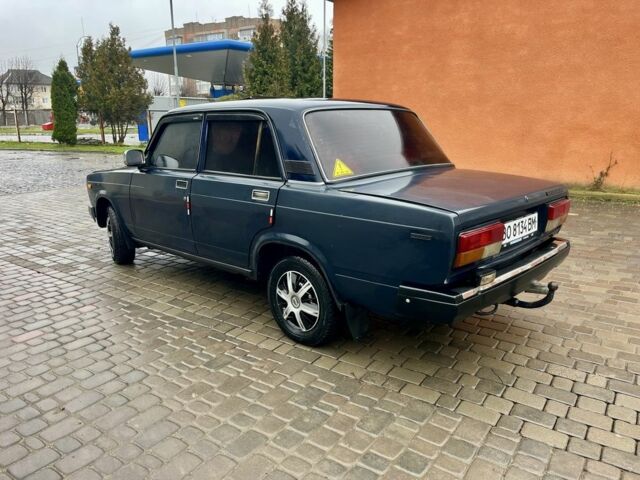 Синий ВАЗ 2107, объемом двигателя 1.5 л и пробегом 200 тыс. км за 699 $, фото 3 на Automoto.ua