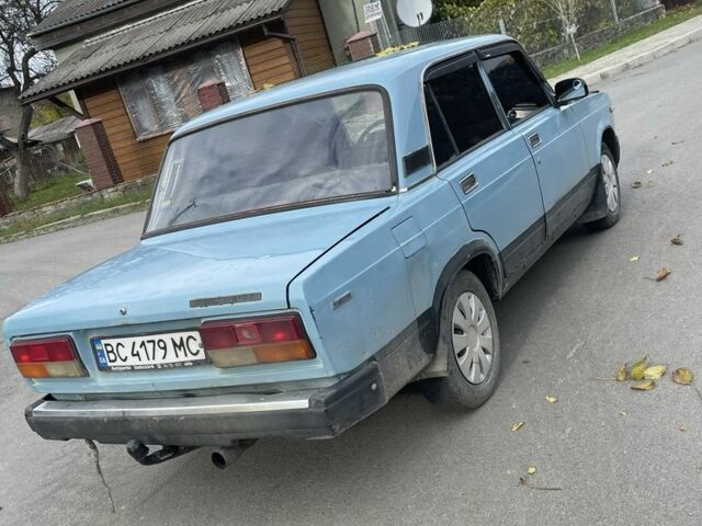 Синий ВАЗ 2107, объемом двигателя 0 л и пробегом 100 тыс. км за 650 $, фото 3 на Automoto.ua