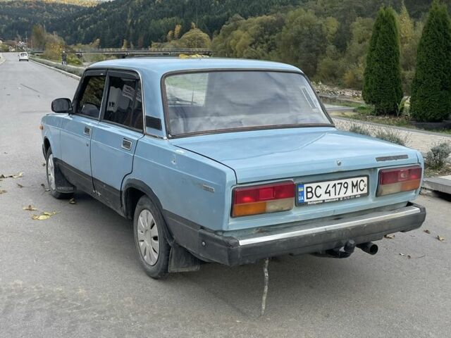 Синий ВАЗ 2107, объемом двигателя 0 л и пробегом 100 тыс. км за 650 $, фото 2 на Automoto.ua