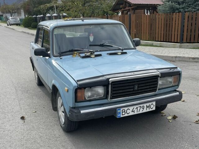 Синий ВАЗ 2107, объемом двигателя 0 л и пробегом 100 тыс. км за 650 $, фото 1 на Automoto.ua