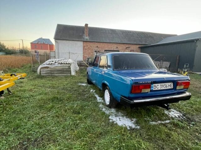 Синий ВАЗ 2107, объемом двигателя 0 л и пробегом 111 тыс. км за 250 $, фото 2 на Automoto.ua