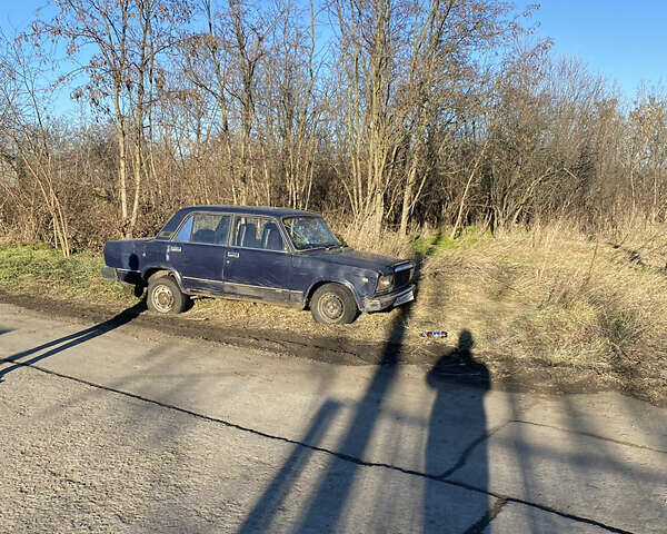Синий ВАЗ 2107, объемом двигателя 1.6 л и пробегом 70 тыс. км за 400 $, фото 4 на Automoto.ua
