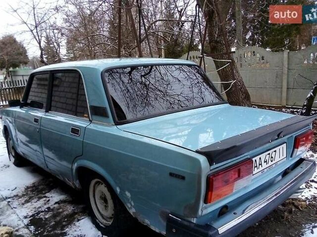 Синий ВАЗ 2107, объемом двигателя 1.5 л и пробегом 174 тыс. км за 650 $, фото 19 на Automoto.ua