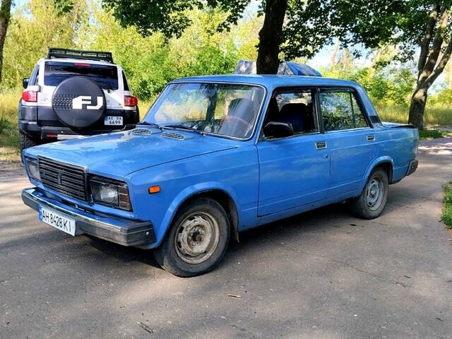 Синий ВАЗ 2107, объемом двигателя 1.5 л и пробегом 49 тыс. км за 650 $, фото 7 на Automoto.ua