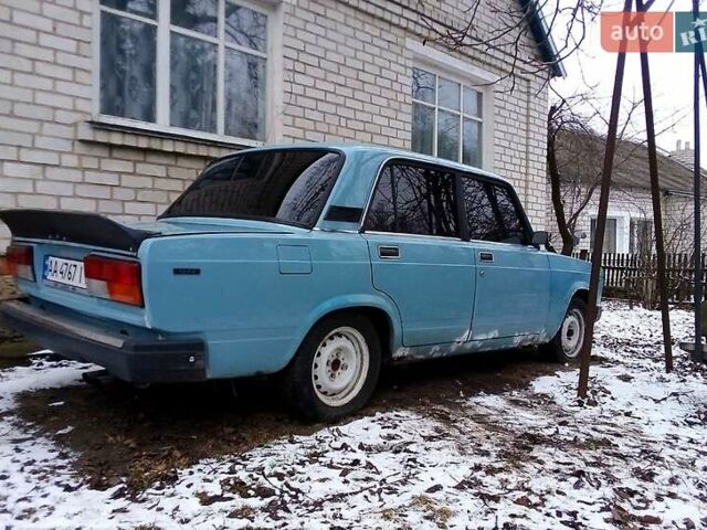 Синий ВАЗ 2107, объемом двигателя 1.5 л и пробегом 174 тыс. км за 650 $, фото 22 на Automoto.ua