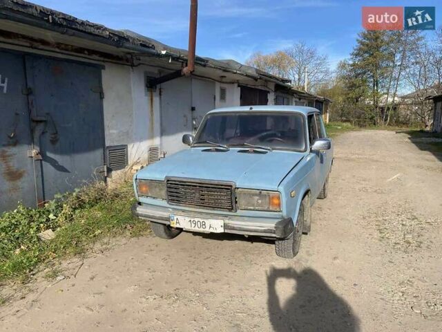 Синий ВАЗ 2107, объемом двигателя 1.3 л и пробегом 111 тыс. км за 285 $, фото 3 на Automoto.ua