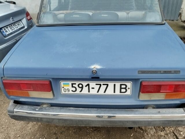 Синий ВАЗ 2107, объемом двигателя 0 л и пробегом 1000 тыс. км за 900 $, фото 1 на Automoto.ua