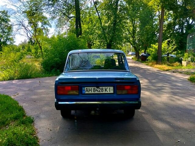 Синий ВАЗ 2107, объемом двигателя 1.5 л и пробегом 49 тыс. км за 650 $, фото 5 на Automoto.ua