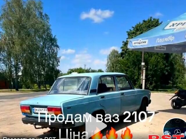 Синий ВАЗ 2107, объемом двигателя 1.5 л и пробегом 303 тыс. км за 550 $, фото 1 на Automoto.ua