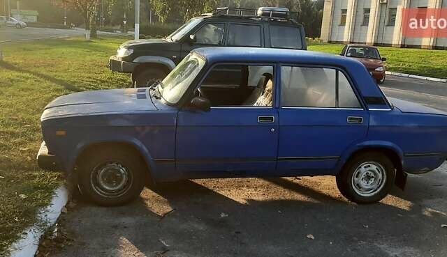 Синий ВАЗ 2107, объемом двигателя 0 л и пробегом 90 тыс. км за 479 $, фото 2 на Automoto.ua