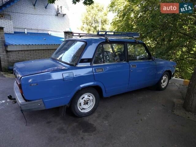 Синий ВАЗ 2107, объемом двигателя 1.5 л и пробегом 70 тыс. км за 1000 $, фото 2 на Automoto.ua