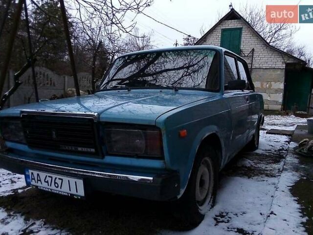 Синий ВАЗ 2107, объемом двигателя 1.5 л и пробегом 174 тыс. км за 650 $, фото 17 на Automoto.ua