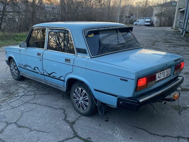 Синий ВАЗ 2107, объемом двигателя 1.5 л и пробегом 71 тыс. км за 700 $, фото 3 на Automoto.ua
