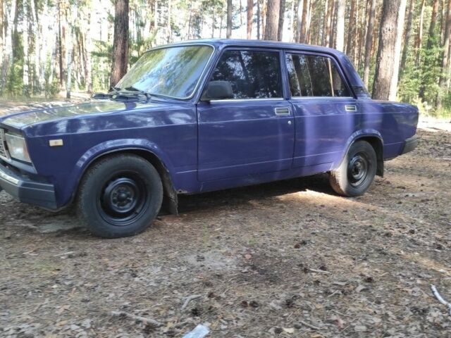 Синий ВАЗ 2107, объемом двигателя 1 л и пробегом 82 тыс. км за 720 $, фото 8 на Automoto.ua