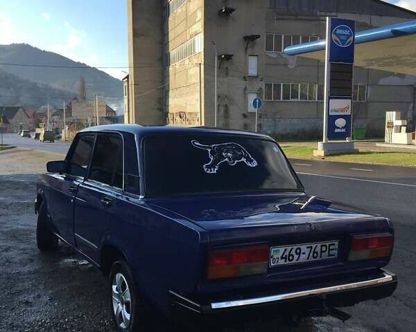 Синій ВАЗ 2107, об'ємом двигуна 1.5 л та пробігом 120 тис. км за 999 $, фото 2 на Automoto.ua
