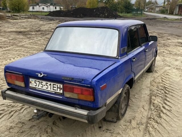 Синий ВАЗ 2107, объемом двигателя 1.5 л и пробегом 88 тыс. км за 646 $, фото 3 на Automoto.ua