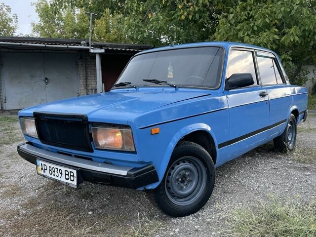 Синий ВАЗ 2107, объемом двигателя 1.6 л и пробегом 93 тыс. км за 630 $, фото 4 на Automoto.ua