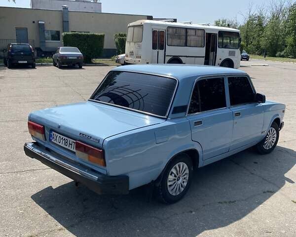 Синий ВАЗ 2107, объемом двигателя 1.45 л и пробегом 240 тыс. км за 1000 $, фото 3 на Automoto.ua