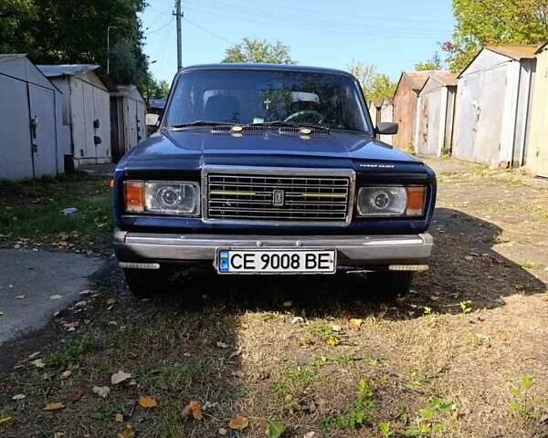 Синий ВАЗ 2107, объемом двигателя 1.5 л и пробегом 100 тыс. км за 1350 $, фото 3 на Automoto.ua