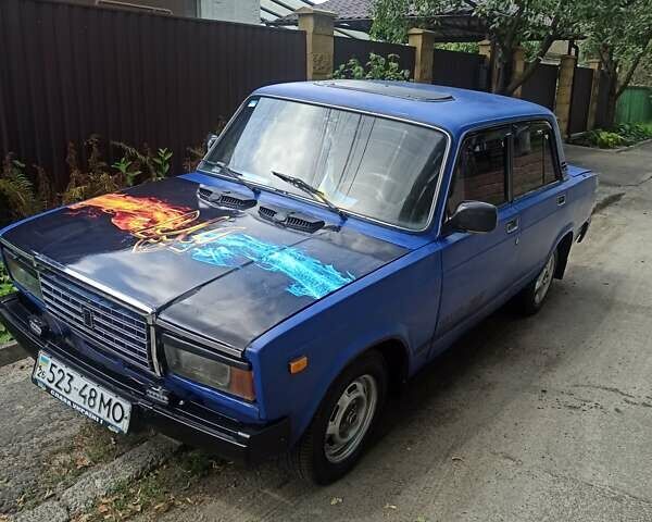Синий ВАЗ 2107, объемом двигателя 0 л и пробегом 89 тыс. км за 850 $, фото 3 на Automoto.ua