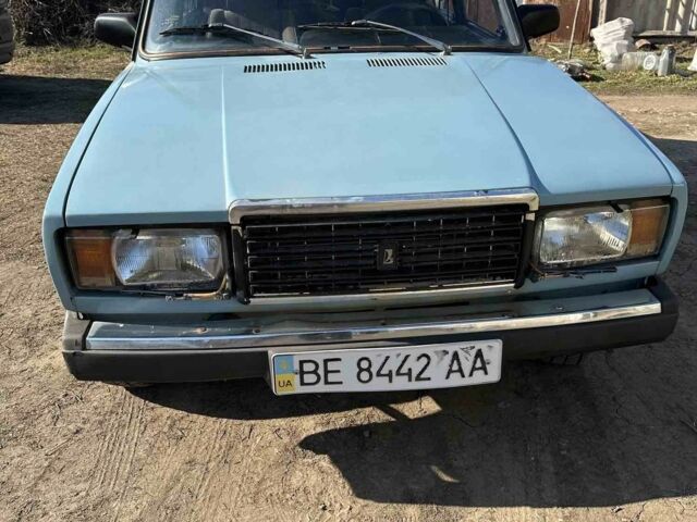 Синий ВАЗ 2107, объемом двигателя 0 л и пробегом 87 тыс. км за 824 $, фото 1 на Automoto.ua