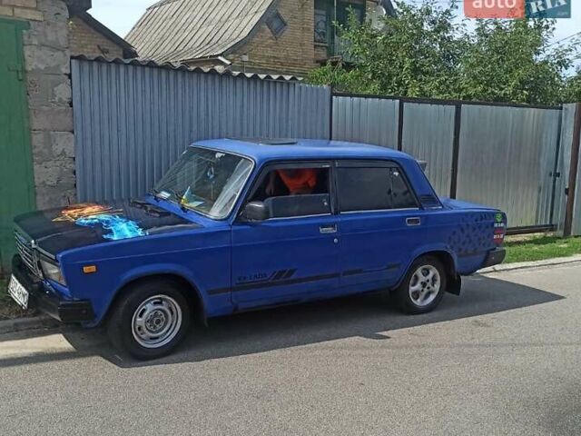 Синий ВАЗ 2107, объемом двигателя 0 л и пробегом 89 тыс. км за 850 $, фото 4 на Automoto.ua