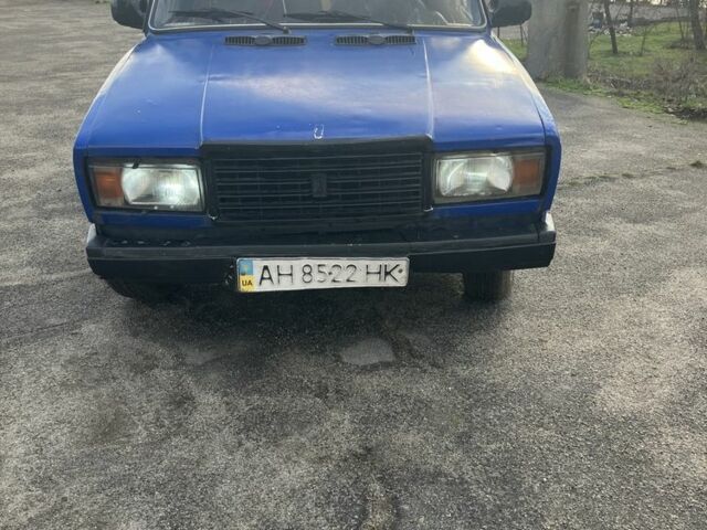 Синий ВАЗ 2107, объемом двигателя 1.6 л и пробегом 333 тыс. км за 391 $, фото 7 на Automoto.ua