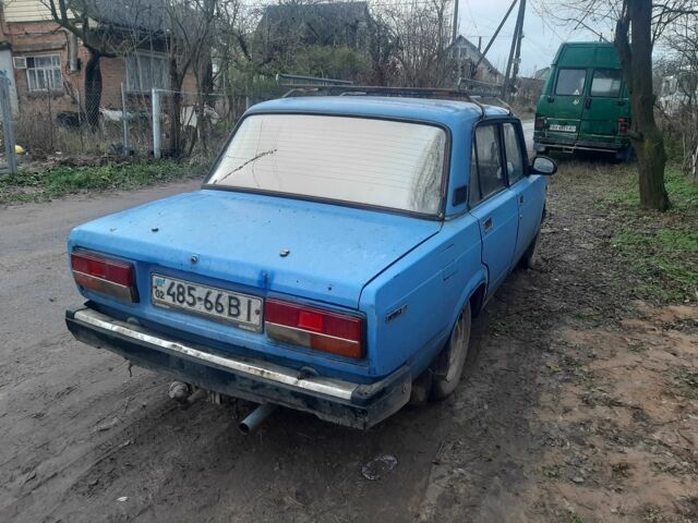 Синий ВАЗ 2107, объемом двигателя 0 л и пробегом 260 тыс. км за 200 $, фото 1 на Automoto.ua